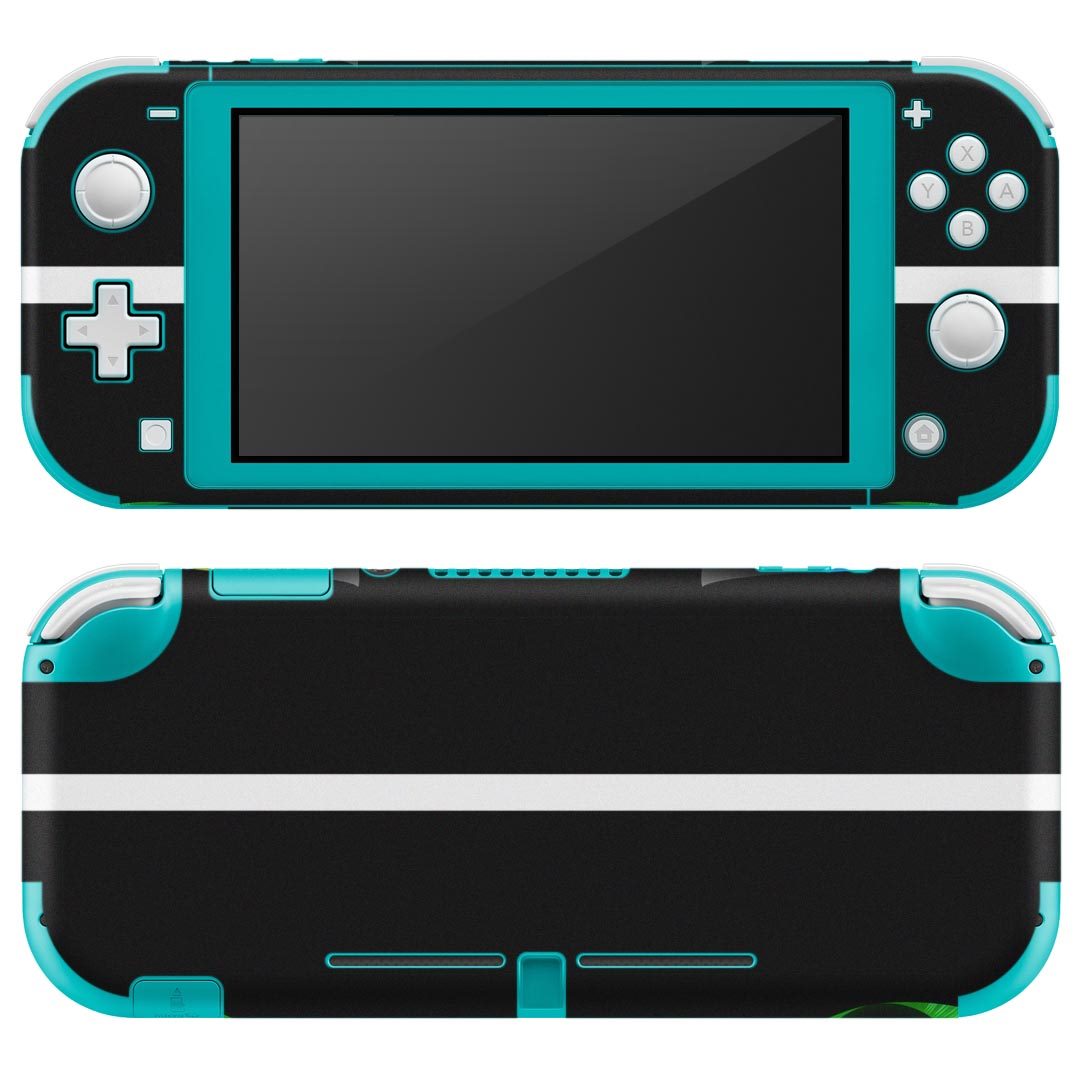 igsticker Nintendo Switch Lite 専用 デザインスキンシール 全面 ニンテンドー スイッチ ライト 専用 ゲーム機 カバー アクセサリー フィルム ステッカー エアフリー 006951 ネコ 目 瞳