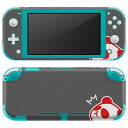 igsticker Nintendo Switch Lite 専用 デザインスキンシール 全面 ニンテンドー スイッチ ライト 専用 ゲーム機 カバー アクセサリー フィルム ステッカー エアフリー 007010 パンダ キャラクター