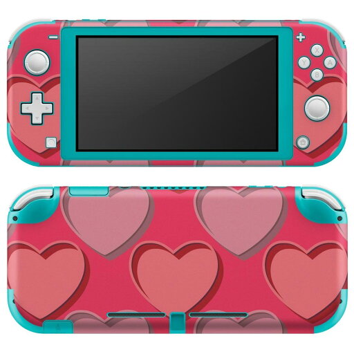 igsticker Nintendo Switch Lite 専用 デザインスキンシール 全面 ニンテンドー スイッチ ライト 専用 ゲーム機 カバー アクセサリー フィルム ステッカー エアフリー 007128 ハート 模様 igsticker Nintendo Switch Lite 専用 デザインスキンシール 全面 ニンテンドー スイッチ ライト 専用 ゲーム機 カバー アクセサリー フィルム ステッカー エアフリー 007128 ハート 模様