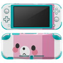 igsticker Nintendo Switch Lite 専用 デザインスキンシール 全面 ニンテンドー スイッチ ライト 専用 ゲーム機 カバー アクセサリー フィルム ステッカー エアフリー 007135 うさぎ　キャラクター