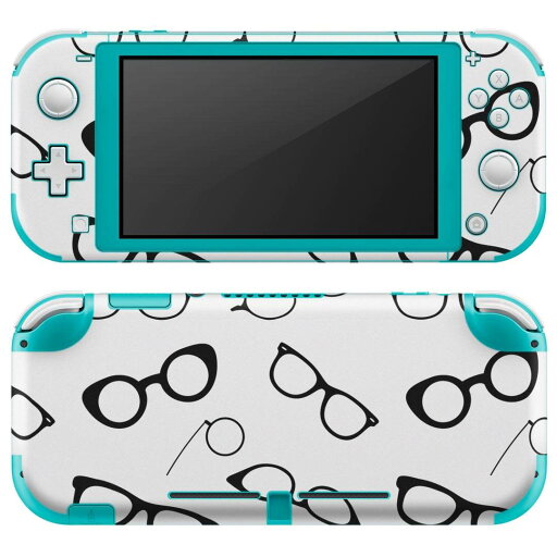 igsticker Nintendo Switch Lite 専用 デザインスキンシール 全面 ニンテンドー スイッチ ライト 専用 ゲーム機 カバー アクセサリー フィルム ステッカー エアフリー 007157 眼鏡 模様 igsticker Nintendo Switch Lite 専用 デザインスキンシール 全面 ニンテンドー スイッチ ライト 専用 ゲーム機 カバー アクセサリー フィルム ステッカー エアフリー 007157 眼鏡 模様