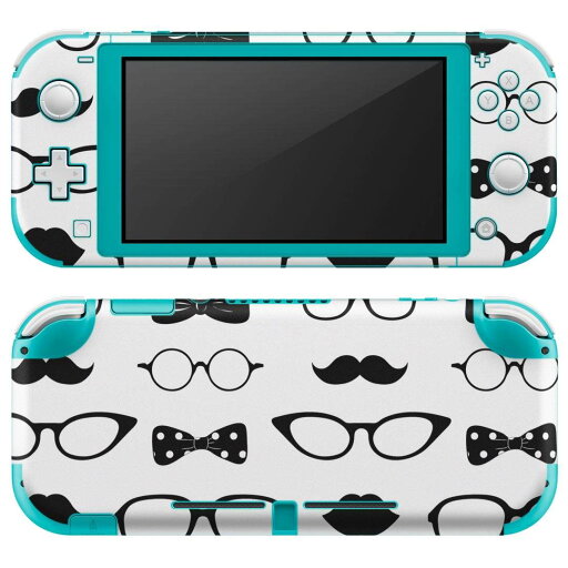 igsticker Nintendo Switch Lite 専用 デザインスキンシール 全面 ニンテンドー スイッチ ライト 専用 ゲーム機 カバー アクセサリー フィルム ステッカー エアフリー 007159 眼鏡 模様 igsticker Nintendo Switch Lite 専用 デザインスキンシール 全面 ニンテンドー スイッチ ライト 専用 ゲーム機 カバー アクセサリー フィルム ステッカー エアフリー 007159 眼鏡 模様