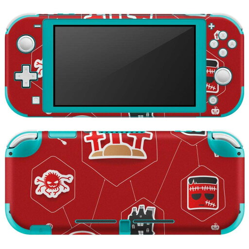 igsticker Nintendo Switch Lite 専用 デザインスキンシール 全面 ニンテンドー スイッチ ライト 専用 ゲーム機 カバー アクセサリー フィルム ステッカー エアフリー 007169 ハロウィン 赤 レッド igsticker Nintendo Switch Lite 専用 デザインスキンシール 全面 ニンテンドー スイッチ ライト 専用 ゲーム機 カバー アクセサリー フィルム ステッカー エアフリー 007169 ハロウィン 赤 レッド