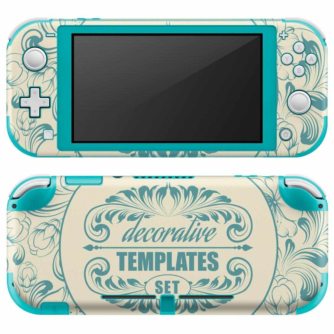 igsticker Nintendo Switch Lite 専用 デザインスキンシール 全面 ニンテンドー スイッチ ライト 専用 ゲーム機 カバー アクセサリー フィルム ステッカー エアフリー 007179 花