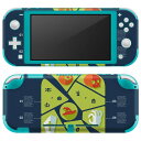 igsticker Nintendo Switch Lite 専用 デザインスキンシール 全面 ニンテンドー スイッチ ライト 専用 ゲーム機 カバー アクセサリー フィルム ステッカー エアフリー 007187 ハロウィン キャラクター