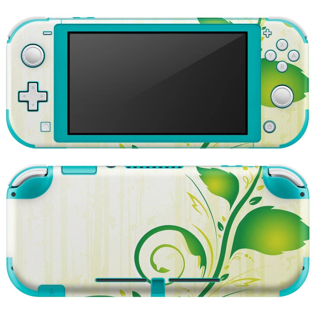 igsticker Nintendo Switch Lite 専用 デザインスキンシール 全面 ニンテンドー スイッチ ライト 専用 ゲーム機 カバー アクセサリー フィルム ステッカー エアフリー 007222 花