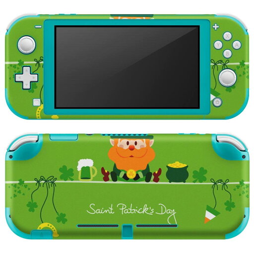 igsticker Nintendo Switch Lite 専用 デザインスキンシール 全面 ニンテンドー スイッチ ライト 専用 ゲーム機 カバー アクセサリー フィルム ステッカー エアフリー 007368 緑 グリーン キャラクター イラスト igsticker Nintendo Switch Lite 専用 デザインスキンシール 全面 ニンテンドー スイッチ ライト 専用 ゲーム機 カバー アクセサリー フィルム ステッカー エアフリー 007368 緑 グリーン キャラクター イラスト