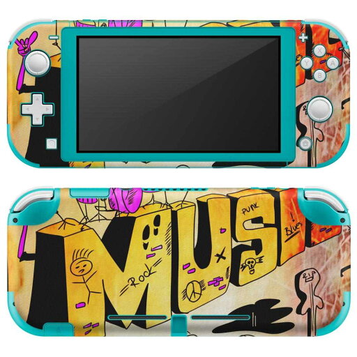 igsticker Nintendo Switch Lite 専用 デザインスキンシール 全面 ニンテンドー スイッチ ライト 専用 ゲーム機 カバー アクセサリー フィルム ステッカー エアフリー 007374 音楽 楽器 音符 イラスト igsticker Nintendo Switch Lite 専用 デザインスキンシール 全面 ニンテンドー スイッチ ライト 専用 ゲーム機 カバー アクセサリー フィルム ステッカー エアフリー 007374 音楽 楽器 音符 イラスト
