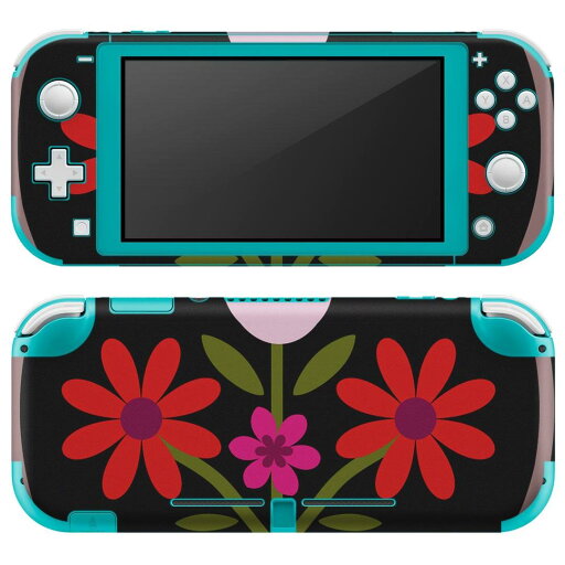 igsticker Nintendo Switch Lite 専用 デザインスキンシール 全面 ニンテンドー スイッチ ライト 専用 ゲーム機 カバー アクセサリー フィルム ステッカー エアフリー 007462 花 イラスト 赤 レッド igsticker Nintendo Switch Lite 専用 デザインスキンシール 全面 ニンテンドー スイッチ ライト 専用 ゲーム機 カバー アクセサリー フィルム ステッカー エアフリー 007462 花 イラスト 赤 レッド