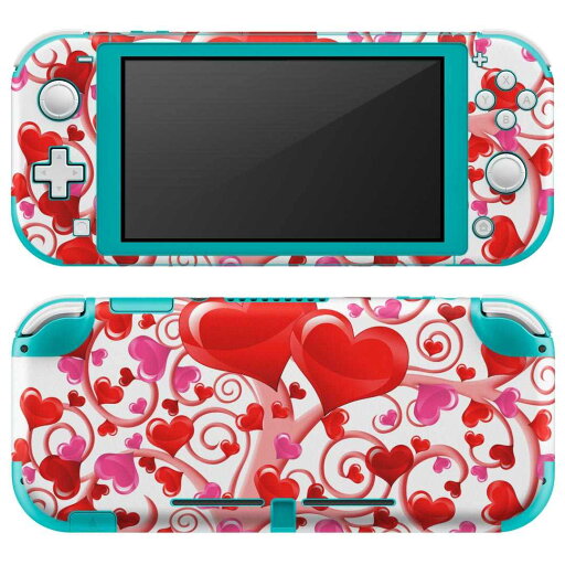igsticker Nintendo Switch Lite 専用 デザインスキンシール 全面 ニンテンドー スイッチ ライト 専用 ゲーム機 カバー アクセサリー フィルム ステッカー エアフリー 007582 ハート 赤 レッド ピンク igsticker Nintendo Switch Lite 専用 デザインスキンシール 全面 ニンテンドー スイッチ ライト 専用 ゲーム機 カバー アクセサリー フィルム ステッカー エアフリー 007582 ハート 赤 レッド ピンク