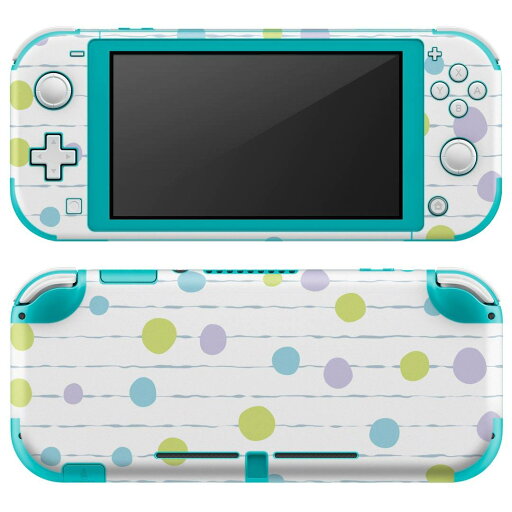 igsticker Nintendo Switch Lite 専用 デザインスキンシール 全面 ニンテンドー スイッチ ライト 専用 ゲーム機 カバー アクセサリー フィルム ステッカー エアフリー 007710 水玉 パステル 模様 igsticker Nintendo Switch Lite 専用 デザインスキンシール 全面 ニンテンドー スイッチ ライト 専用 ゲーム機 カバー アクセサリー フィルム ステッカー エアフリー 007710 水玉 パステル 模様