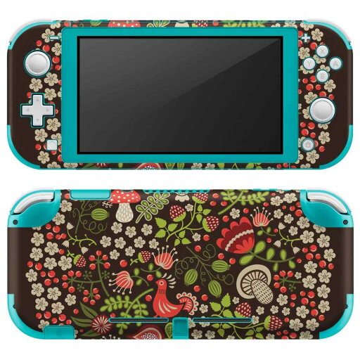 igsticker Nintendo Switch Lite 専用 デザインスキンシール 全面 ニンテンドー スイッチ ライト 専用 ゲーム機 カバー アクセサリー フィルム ステッカー エアフリー 007787 花 フクロウ 鳥 igsticker Nintendo Switch Lite 専用 デザインスキンシール 全面 ニンテンドー スイッチ ライト 専用 ゲーム機 カバー アクセサリー フィルム ステッカー エアフリー 007787 花 フクロウ 鳥