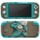 igsticker Nintendo Switch Lite 専用 デザインスキンシール 全面 ニンテンドー スイッチ ライト 専用 ゲーム機 カバー アクセサリー フィルム ステッカー エアフリー 007895 イラスト うさぎ 兎 アリス 時計