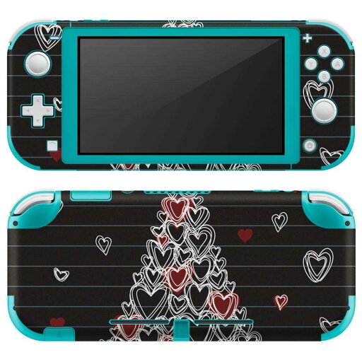 igsticker Nintendo Switch Lite 専用 デザインスキンシール 全面 ニンテンドー スイッチ ライト 専用 ゲーム機 カバー アクセサリー フィルム ステッカー エアフリー 008000 ハート 黒 ブラック ツリー igsticker Nintendo Switch Lite 専用 デザインスキンシール 全面 ニンテンドー スイッチ ライト 専用 ゲーム機 カバー アクセサリー フィルム ステッカー エアフリー 008000 ハート 黒 ブラック ツリー