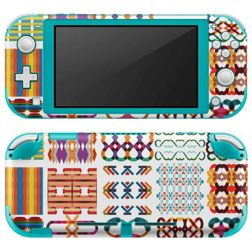 igsticker Nintendo Switch Lite 専用 デザインスキンシール 全面 ニンテンドー スイッチ ライト 専用 ゲーム機 カバー アクセサリー フィルム ステッカー エアフリー 008046 カラフル 模様 デザイン igsticker Nintendo Switch Lite 専用 デザインスキンシール 全面 ニンテンドー スイッチ ライト 専用 ゲーム機 カバー アクセサリー フィルム ステッカー エアフリー 008046 カラフル 模様 デザイン
