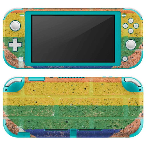 igsticker Nintendo Switch Lite 専用 デザインスキンシール 全面 ニンテンドー スイッチ ライト 専用 ゲーム機 カバー アクセサリー フィルム ステッカー エアフリー 008069 ハート カラフル レインボー レンガ igsticker Nintendo Switch Lite 専用 デザインスキンシール 全面 ニンテンドー スイッチ ライト 専用 ゲーム機 カバー アクセサリー フィルム ステッカー エアフリー 008069 ハート カラフル レインボー レンガ