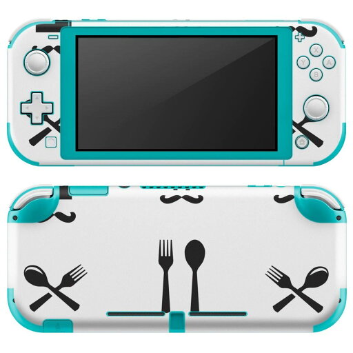 igsticker Nintendo Switch Lite 専用 デザインスキンシール 全面 ニンテンドー スイッチ ライト 専用 ゲーム機 カバー アクセサリー フィルム ステッカー エアフリー 008148 コック 白黒 フォーク 料理 igsticker Nintendo Switch Lite 専用 デザインスキンシール 全面 ニンテンドー スイッチ ライト 専用 ゲーム機 カバー アクセサリー フィルム ステッカー エアフリー 008148 コック 白黒 フォーク 料理