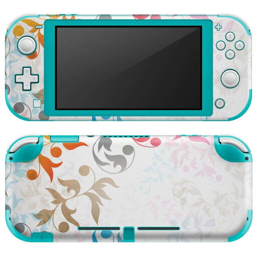 igsticker Nintendo Switch Lite 専用 デザインスキンシール 全面 ニンテンドー スイッチ ライト 専用 ゲーム機 カバー アクセサリー フィルム ステッカー エアフリー 008187 カラフル レインボー 植物 模様 igsticker Nintendo Switch Lite 専用 デザインスキンシール 全面 ニンテンドー スイッチ ライト 専用 ゲーム機 カバー アクセサリー フィルム ステッカー エアフリー 008187 カラフル レインボー 植物 模様