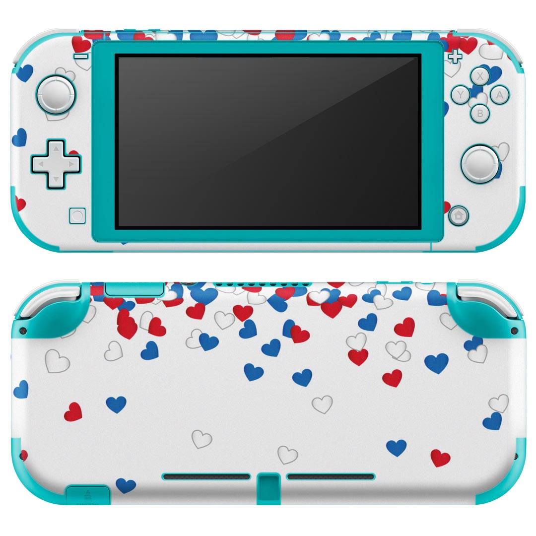 igsticker Nintendo Switch Lite 専用 デザインスキンシール 全面 ニンテンドー スイッチ ライト 専用 ゲーム機 カバー アクセサリー ..