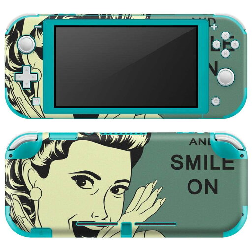 igsticker Nintendo Switch Lite 専用 デザインスキンシール 全面 ニンテンドー スイッチ ライト 専用 ゲーム機 カバー アクセサリー フィルム ステッカー エアフリー 008273 イラスト 人物 文字 グリーン igsticker Nintendo Switch Lite 専用 デザインスキンシール 全面 ニンテンドー スイッチ ライト 専用 ゲーム機 カバー アクセサリー フィルム ステッカー エアフリー 008273 イラスト 人物 文字 グリーン