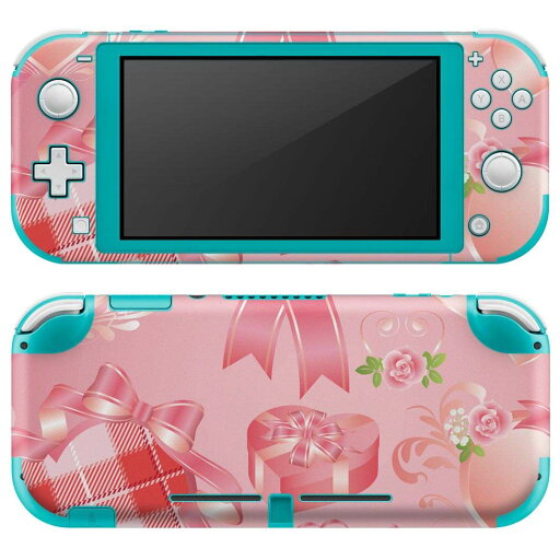 igsticker Nintendo Switch Lite 専用 デザインスキンシール 全面 ニンテンドー スイッチ ライト 専用 ゲーム機 カバー アクセサリー フィルム ステッカー エアフリー 008299 バレンタイン ピンク リボン ハート igsticker Nintendo Switch Lite 専用 デザインスキンシール 全面 ニンテンドー スイッチ ライト 専用 ゲーム機 カバー アクセサリー フィルム ステッカー エアフリー 008299 バレンタイン ピンク リボン ハート