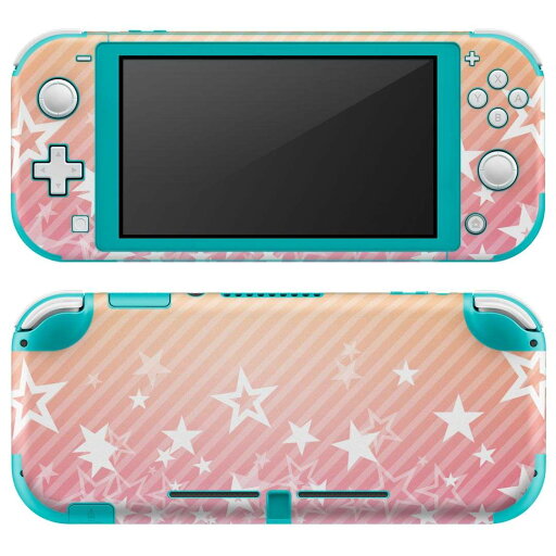 igsticker Nintendo Switch Lite 専用 デザインスキンシール 全面 ニンテンドー スイッチ ライト 専用 ゲーム機 カバー アクセサリー フィルム ステッカー エアフリー 008387 ピンク 星 スター 模様 igsticker Nintendo Switch Lite 専用 デザインスキンシール 全面 ニンテンドー スイッチ ライト 専用 ゲーム機 カバー アクセサリー フィルム ステッカー エアフリー 008387 ピンク 星 スター 模様