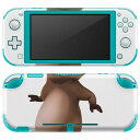 igsticker Nintendo Switch Lite 専用 デザインスキンシール 全面 ニンテンドー スイッチ ライト 専用 ゲーム機 カバー アクセサリー フィルム ステッカー エアフリー 008510 サーフィン 動物 サングラス イラスト