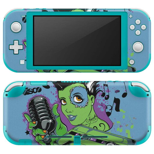 igsticker Nintendo Switch Lite 専用 デザインスキンシール 全面 ニンテンドー スイッチ ライト 専用 ゲーム機 カバー アクセサリー フィルム ステッカー エアフリー 008518 イラスト 音楽 モンスター igsticker Nintendo Switch Lite 専用 デザインスキンシール 全面 ニンテンドー スイッチ ライト 専用 ゲーム機 カバー アクセサリー フィルム ステッカー エアフリー 008518 イラスト 音楽 モンスター
