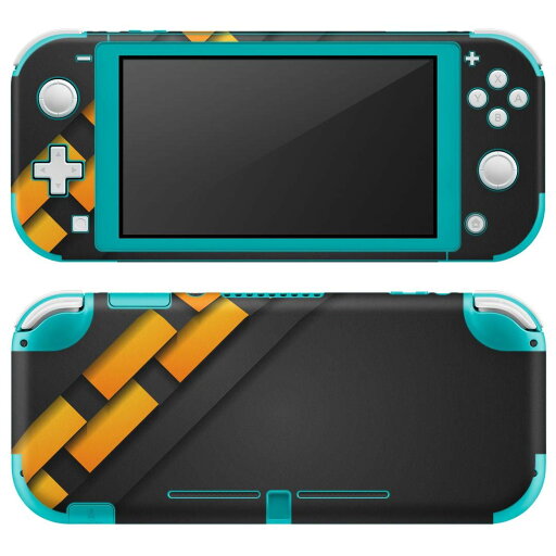 igsticker Nintendo Switch Lite 専用 デザインスキンシール 全面 ニンテンドー スイッチ ライト 専用 ゲーム機 カバー アクセサリー フィルム ステッカー エアフリー 008534 黒 ブラック イエロー 黄色 模様 igsticker Nintendo Switch Lite 専用 デザインスキンシール 全面 ニンテンドー スイッチ ライト 専用 ゲーム機 カバー アクセサリー フィルム ステッカー エアフリー 008534 黒 ブラック イエロー 黄色 模様