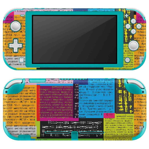 igsticker Nintendo Switch Lite 専用 デザインスキンシール 全面 ニンテンドー スイッチ ライト 専用 ゲーム機 カバー アクセサリー フィルム ステッカー エアフリー 008556 カラフル 模様 デザイン igsticker Nintendo Switch Lite 専用 デザインスキンシール 全面 ニンテンドー スイッチ ライト 専用 ゲーム機 カバー アクセサリー フィルム ステッカー エアフリー 008556 カラフル 模様 デザイン