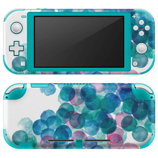 igsticker Nintendo Switch Lite 専用 デザインスキンシール 全面 ニンテンドー スイッチ ライト 専用 ゲーム機 カバー アクセサリー フィルム ステッカー エアフリー 008584 クール 青 ブルー 模様 丸 igsticker Nintendo Switch Lite 専用 デザインスキンシール 全面 ニンテンドー スイッチ ライト 専用 ゲーム機 カバー アクセサリー フィルム ステッカー エアフリー 008584 クール 青 ブルー 模様 丸