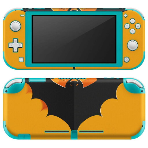 igsticker Nintendo Switch Lite 専用 デザインスキンシール 全面 ニンテンドー スイッチ ライト 専用 ゲーム機 カバー アクセサリー フィルム ステッカー エアフリー 008601 コウモリ オレンジ 黒 ブラック igsticker Nintendo Switch Lite 専用 デザインスキンシール 全面 ニンテンドー スイッチ ライト 専用 ゲーム機 カバー アクセサリー フィルム ステッカー エアフリー 008601 コウモリ オレンジ 黒 ブラック