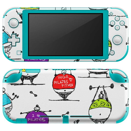 igsticker Nintendo Switch Lite 専用 デザインスキンシール 全面 ニンテンドー スイッチ ライト 専用 ゲーム機 カバー アクセサリー フィルム ステッカー エアフリー 008610 イラスト カラフル 人物 ダイエット igsticker Nintendo Switch Lite 専用 デザインスキンシール 全面 ニンテンドー スイッチ ライト 専用 ゲーム機 カバー アクセサリー フィルム ステッカー エアフリー 008610 イラスト カラフル 人物 ダイエット