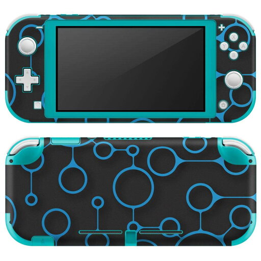 igsticker Nintendo Switch Lite 専用 デザインスキンシール 全面 ニンテンドー スイッチ ライト 専用 ゲーム機 カバー アクセサリー フィルム ステッカー エアフリー 008662 黒 ブラック 模様 青 igsticker Nintendo Switch Lite 専用 デザインスキンシール 全面 ニンテンドー スイッチ ライト 専用 ゲーム機 カバー アクセサリー フィルム ステッカー エアフリー 008662 黒 ブラック 模様 青
