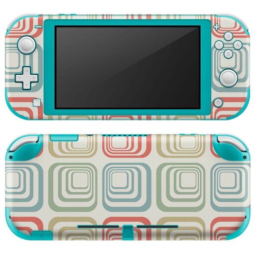 igsticker Nintendo Switch Lite 専用 デザインスキンシール 全面 ニンテンドー スイッチ ライト 専用 ゲーム機 カバー アクセサリー フィルム ステッカー エアフリー 008673 模様 四角 カラフル igsticker Nintendo Switch Lite 専用 デザインスキンシール 全面 ニンテンドー スイッチ ライト 専用 ゲーム機 カバー アクセサリー フィルム ステッカー エアフリー 008673 模様 四角 カラフル