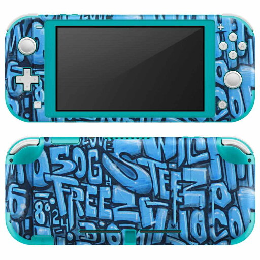 igsticker Nintendo Switch Lite 専用 デザインスキンシール 全面 ニンテンドー スイッチ ライト 専用 ゲーム機 カバー アクセサリー フィルム ステッカー エアフリー 008802 青 ブルー 文字 アルファベット igsticker Nintendo Switch Lite 専用 デザインスキンシール 全面 ニンテンドー スイッチ ライト 専用 ゲーム機 カバー アクセサリー フィルム ステッカー エアフリー 008802 青 ブルー 文字 アルファベット