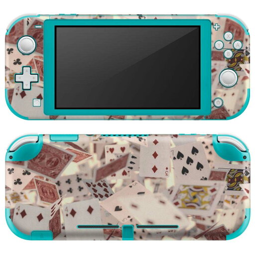 igsticker Nintendo Switch Lite 専用 デザインスキンシール 全面 ニンテンドー スイッチ ライト 専用 ゲーム機 カバー アクセサリー フィルム ステッカー エアフリー 008836 トランプ 写真 模様 igsticker Nintendo Switch Lite 専用 デザインスキンシール 全面 ニンテンドー スイッチ ライト 専用 ゲーム機 カバー アクセサリー フィルム ステッカー エアフリー 008836 トランプ 写真 模様