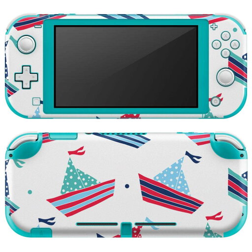igsticker Nintendo Switch Lite 専用 デザインスキンシール 全面 ニンテンドー スイッチ ライト 専用 ゲーム機 カバー アクセサリー フィルム ステッカー エアフリー 008839 水色 イラスト ヨット 夏 igsticker Nintendo Switch Lite 専用 デザインスキンシール 全面 ニンテンドー スイッチ ライト 専用 ゲーム機 カバー アクセサリー フィルム ステッカー エアフリー 008839 水色 イラスト ヨット 夏