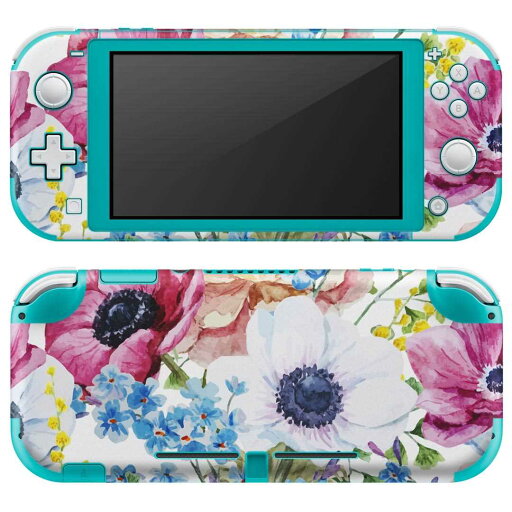 igsticker Nintendo Switch Lite 専用 デザインスキンシール 全面 ニンテンドー スイッチ ライト 専用 ゲーム機 カバー アクセサリー フィルム ステッカー エアフリー 008867 花 カラフル 水彩 igsticker Nintendo Switch Lite 専用 デザインスキンシール 全面 ニンテンドー スイッチ ライト 専用 ゲーム機 カバー アクセサリー フィルム ステッカー エアフリー 008867 花 カラフル 水彩