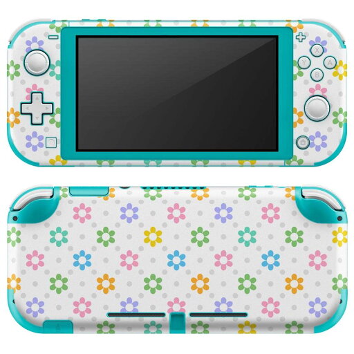 igsticker Nintendo Switch Lite 専用 デザインスキンシール 全面 ニンテンドー スイッチ ライト 専用 ゲーム機 カバー アクセサリー フィルム ステッカー エアフリー 008870 花 カラフル 模様 igsticker Nintendo Switch Lite 専用 デザインスキンシール 全面 ニンテンドー スイッチ ライト 専用 ゲーム機 カバー アクセサリー フィルム ステッカー エアフリー 008870 花 カラフル 模様