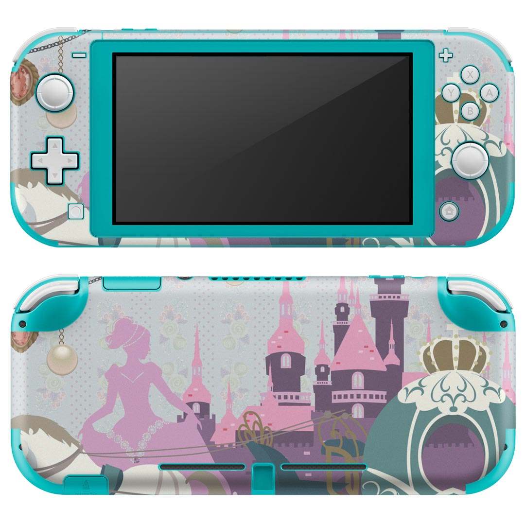 igsticker Nintendo Switch Lite 専用 デザインスキンシール 全面 ニンテンドー スイッチ ライト 専用 ゲーム機 カバー アクセサリー フィルム ステッカー エアフリー 009103 童話モチーフ イラスト