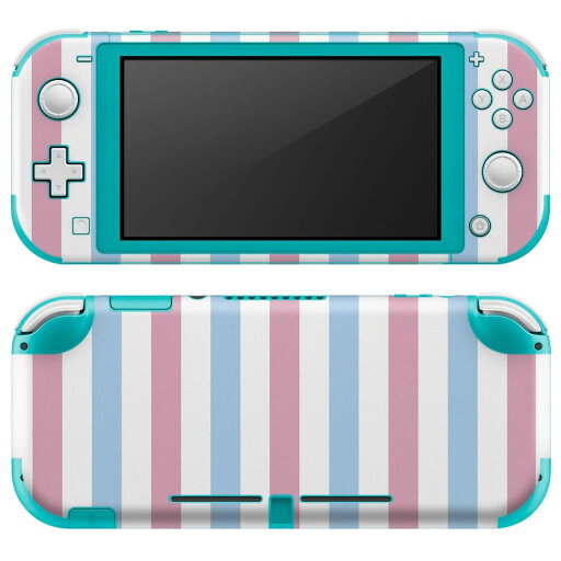 igsticker Nintendo Switch Lite 専用 デザインスキンシール 全面 ニンテンドー スイッチ ライト 専用 ゲーム機 カバー アクセサリー フィルム ステッカー エアフリー 009120 シンプル ボーダー カラフル igsticker Nintendo Switch Lite 専用 デザインスキンシール 全面 ニンテンドー スイッチ ライト 専用 ゲーム機 カバー アクセサリー フィルム ステッカー エアフリー 009120 シンプル ボーダー カラフル