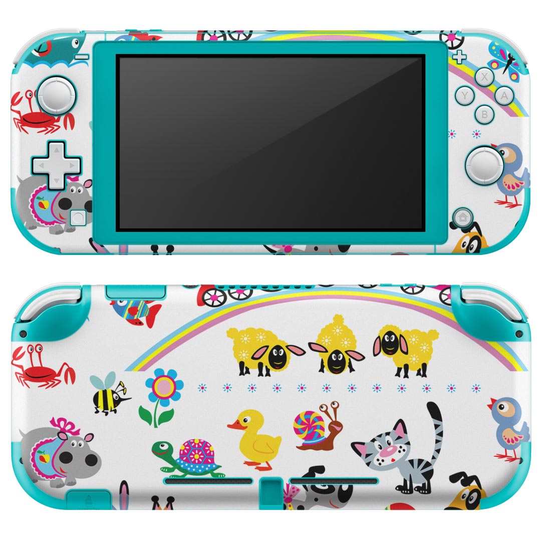 igsticker Nintendo Switch Lite 専用 デザインスキンシール 全面 ニンテンドー スイッチ ライト 専用 ゲーム機 カバー アクセサリー ..
