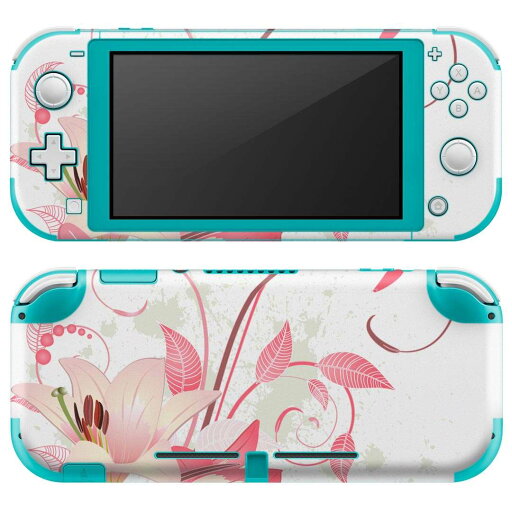 igsticker Nintendo Switch Lite 専用 デザインスキンシール 全面 ニンテンドー スイッチ ライト 専用 ゲーム機 カバー アクセサリー フィルム ステッカー エアフリー 009201 花 ピンク igsticker Nintendo Switch Lite 専用 デザインスキンシール 全面 ニンテンドー スイッチ ライト 専用 ゲーム機 カバー アクセサリー フィルム ステッカー エアフリー 009201 花 ピンク