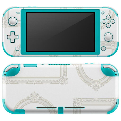igsticker Nintendo Switch Lite 専用 デザインスキンシール 全面 ニンテンドー スイッチ ライト 専用 ゲーム機 カバー アクセサリー フィルム ステッカー エアフリー 009217 シンプル アンティーク 白 igsticker Nintendo Switch Lite 専用 デザインスキンシール 全面 ニンテンドー スイッチ ライト 専用 ゲーム機 カバー アクセサリー フィルム ステッカー エアフリー 009217 シンプル アンティーク 白