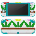igsticker Nintendo Switch Lite 専用 デザインスキンシール 全面 ニンテンドー スイッチ ライト 専用 ゲーム機 カバー アクセサリー フィルム ステッカー エアフリー 009292 チューリップ