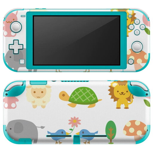 igsticker Nintendo Switch Lite 専用 デザインスキンシール 全面 ニンテンドー スイッチ ライト 専用 ゲーム機 カバー アクセサリー フィルム ステッカー エアフリー 009326 動物 カラフル igsticker Nintendo Switch Lite 専用 デザインスキンシール 全面 ニンテンドー スイッチ ライト 専用 ゲーム機 カバー アクセサリー フィルム ステッカー エアフリー 009326 動物 カラフル