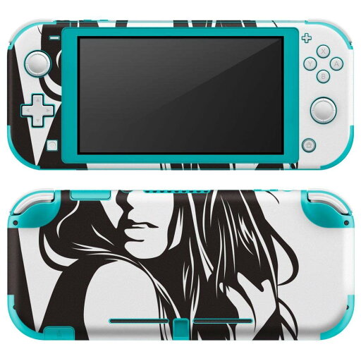 igsticker Nintendo Switch Lite 専用 デザインスキンシール 全面 ニンテンドー スイッチ ライト 専用 ゲーム機 カバー アクセサリー フィルム ステッカー エアフリー 009382 人物 イラスト モノクロ igsticker Nintendo Switch Lite 専用 デザインスキンシール 全面 ニンテンドー スイッチ ライト 専用 ゲーム機 カバー アクセサリー フィルム ステッカー エアフリー 009382 人物 イラスト モノクロ