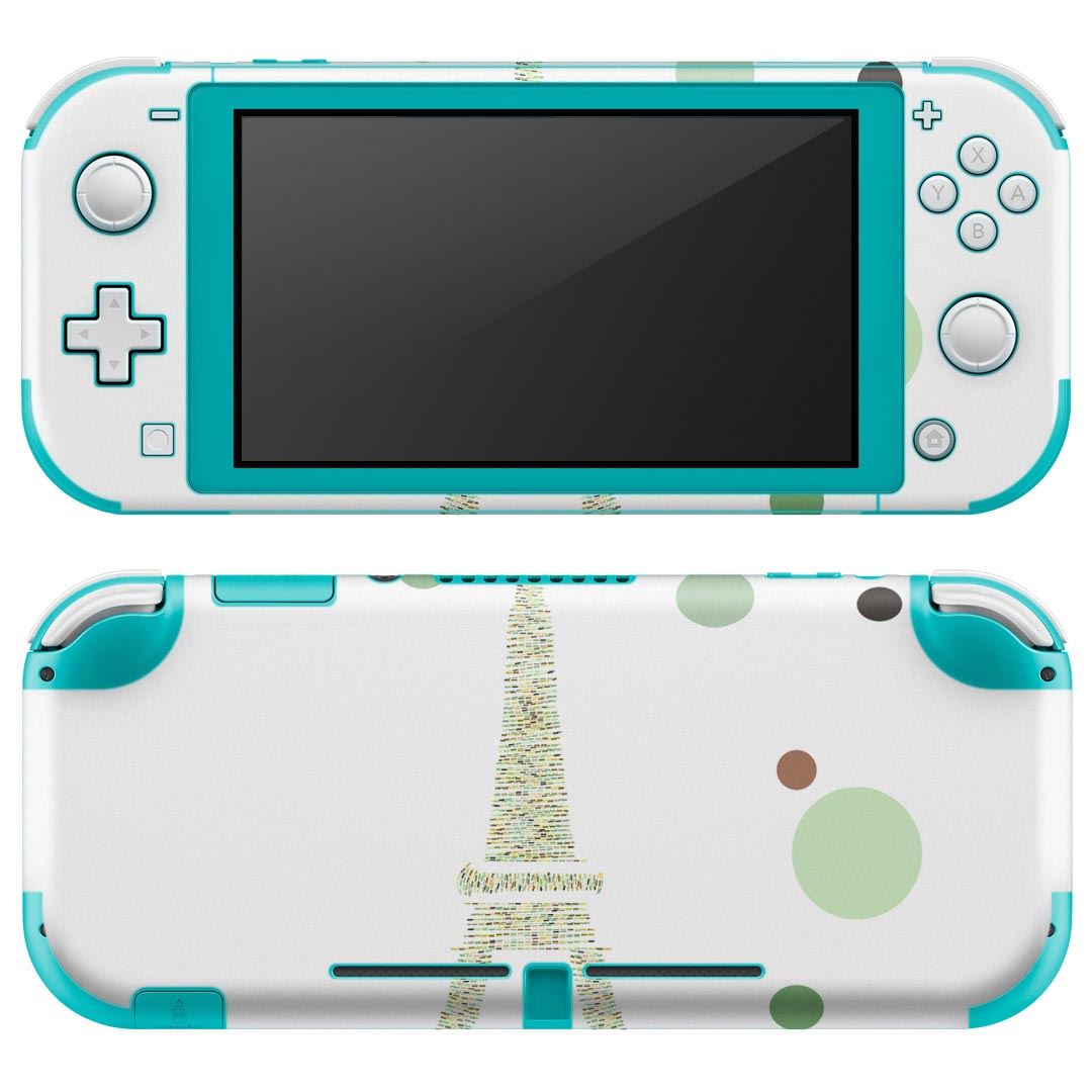 igsticker Nintendo Switch Lite 専用 デザインスキンシール 全面 ニンテンドー スイッチ ライト 専用 ゲーム機 カバー アクセサリー フィルム ステッカー エアフリー 009390 外国　風景　英語