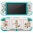 igsticker Nintendo Switch Lite 専用 デザインスキンシール 全面 ニンテンドー スイッチ ライト 専用 ゲーム機 カバー アクセサリー フィルム ステッカー エアフリー 009396 人物　キャラクター